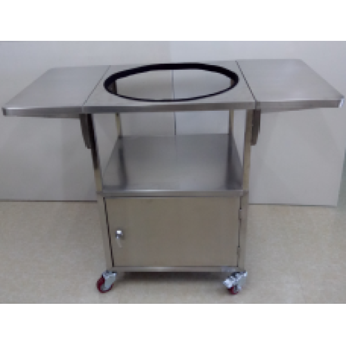 BBQ Stainless Steel Table Stand with Wheels